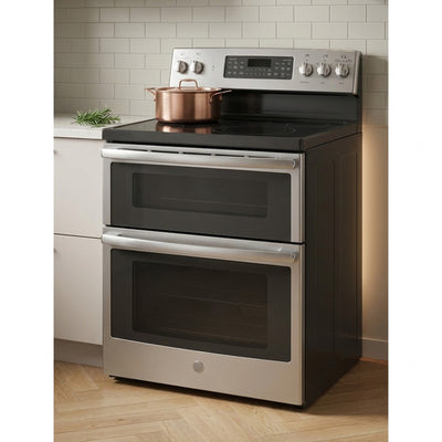 30" 6.6 Cu. Ft. Freestanding Electric Range with 5 Elements and Convection Oven