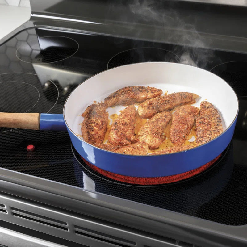 30" 6.6 Cu. Ft. Freestanding Electric Range with 5 Elements and Convection Oven