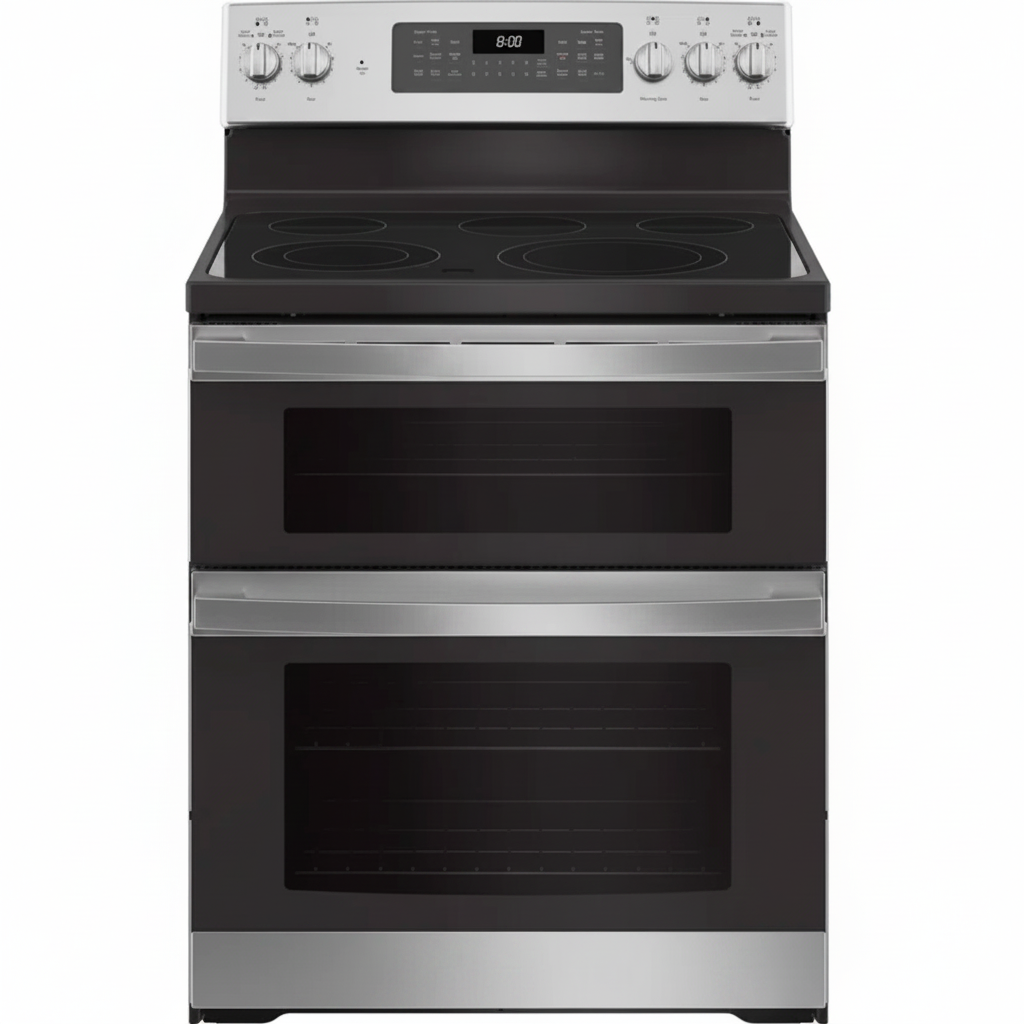 30" 6.6 Cu. Ft. Freestanding Electric Range with 5 Elements and Convection Oven